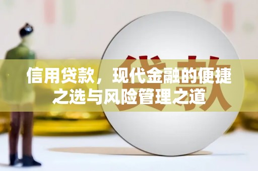 满州信用贷款，现代金融的便捷之选与风险管理之道