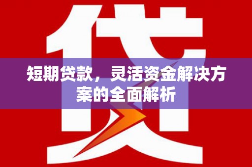 满州短期贷款，灵活资金解决方案的全面解析