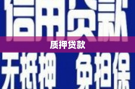 满州质押贷款