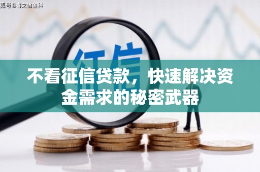 满州不看征信贷款，快速解决资金需求的秘密武器