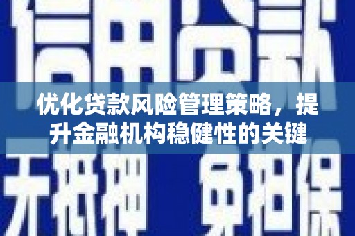 满州优化贷款风险管理策略，提升金融机构稳健性的关键