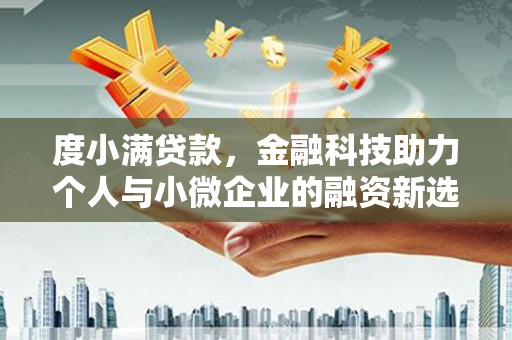 满州度小满贷款，金融科技助力个人与小微企业的融资新选择