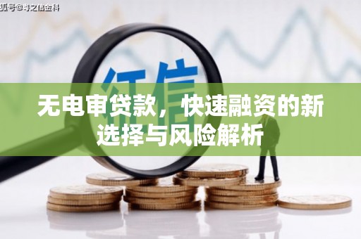 满州无电审贷款，快速融资的新选择与风险解析