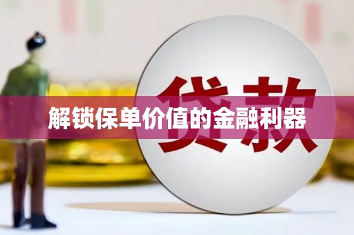 满州解锁保单价值的金融利器