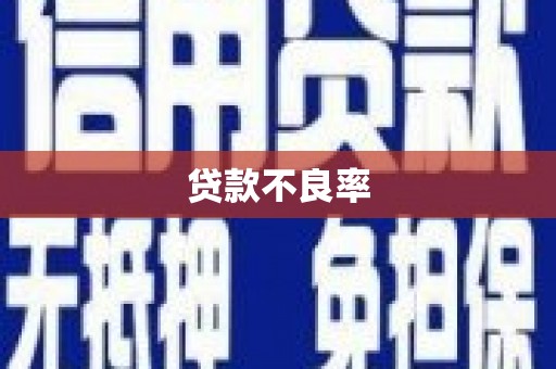 满州贷款不良率
