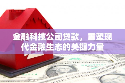 满州金融科技公司贷款，重塑现代金融生态的关键力量