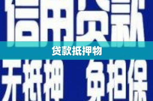 满州贷款抵押物