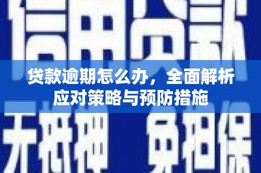 满州贷款逾期怎么办，全面解析应对策略与预防措施