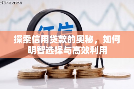 满州探索信用贷款的奥秘，如何明智选择与高效利用