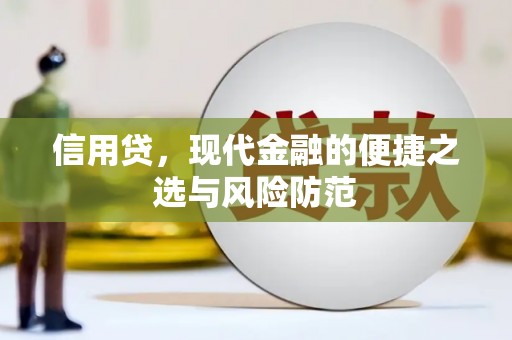 满州信用贷，现代金融的便捷之选与风险防范