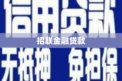 满州招联金融贷款