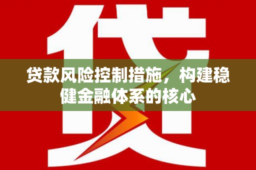 满州贷款风险控制措施，构建稳健金融体系的核心