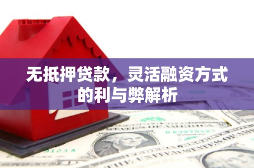 满州无抵押贷款，灵活融资方式的利与弊解析
