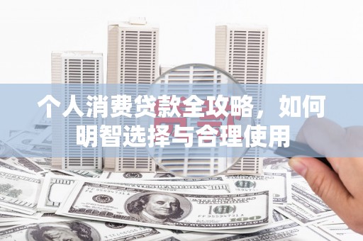 满州个人消费贷款全攻略，如何明智选择与合理使用